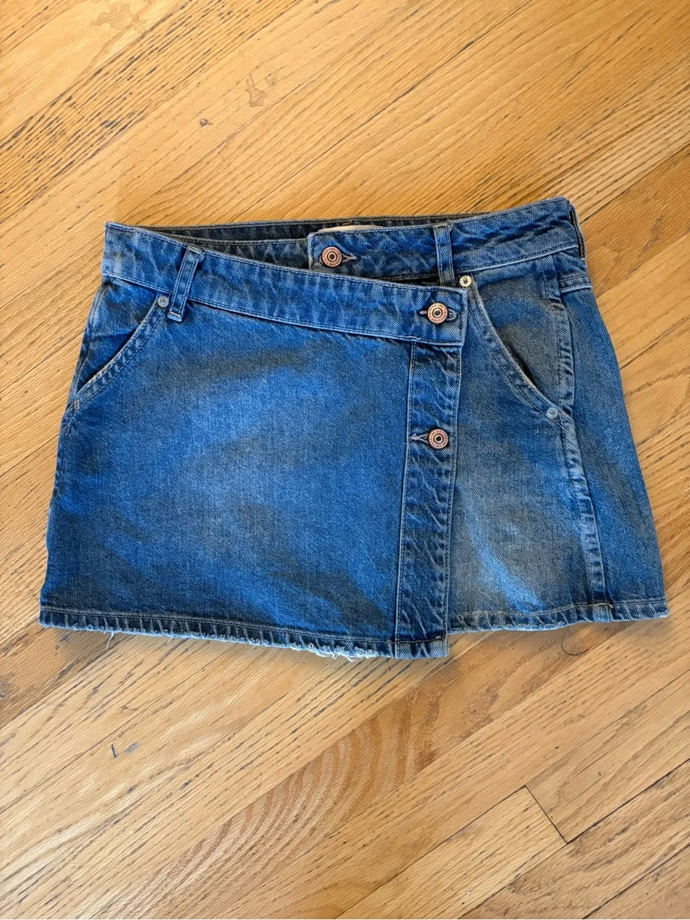 FREE PEOPLE Wynne Womens Denim Skirt, SZ 27, NWOT
